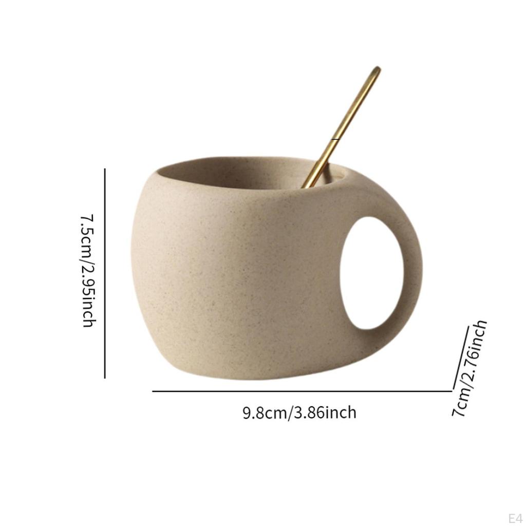 -Filiżanka do kawy, Pijąca herbatę Szerokie usta z , Filiżanka do kawy Espresso na popołudnie