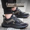 Sapatos de Segurança Antiderrapantes e Resistentes ao Desgaste para Homens - Anti-Esmagamento, Resistentes a Perfurações, Respiráveis - Calçados de Trabalho para Construção.