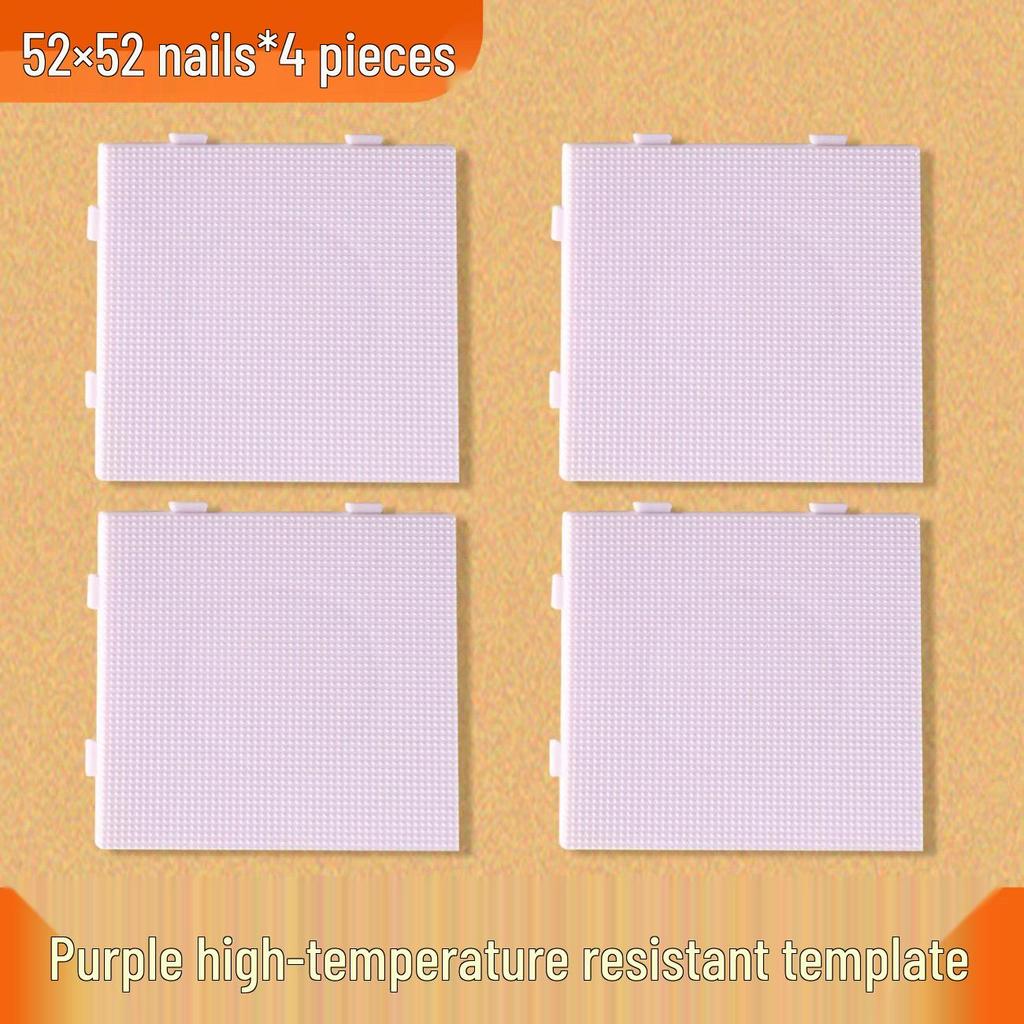 2.6mm Perler Bead Board, High-Temperature Resistant, 52x52 Peg Anti-Scald DIY Craft Tool