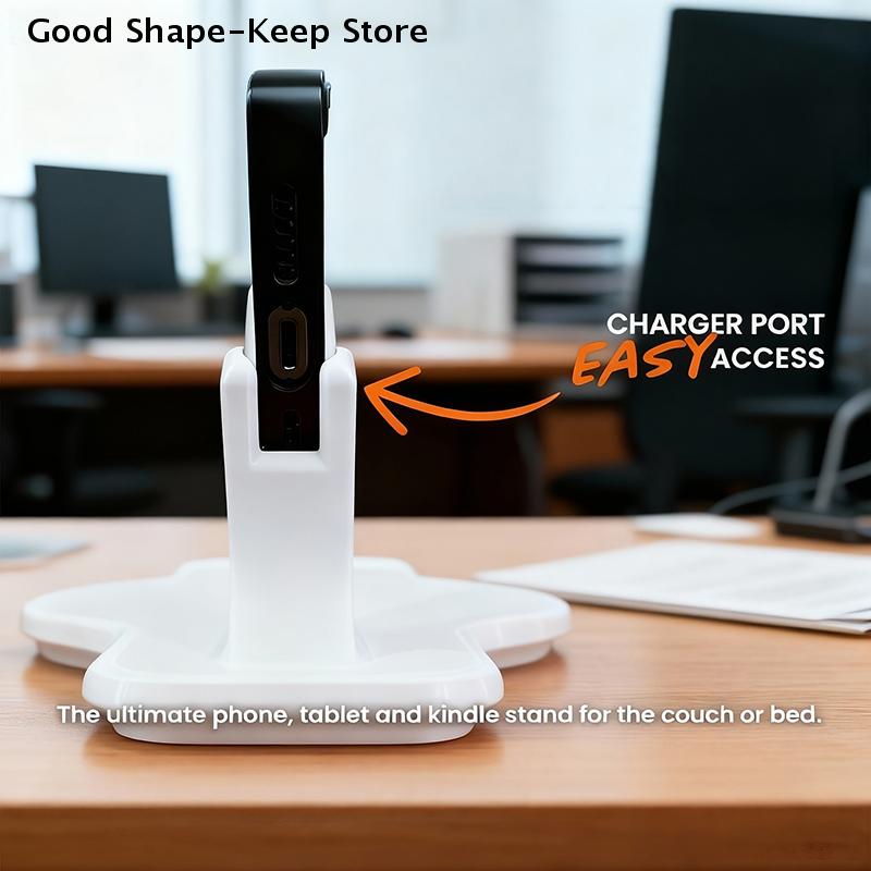 Ergonomic Mobile Phone Stand for Reclining and Laying Flat Viewing In Bedroom or Living Room