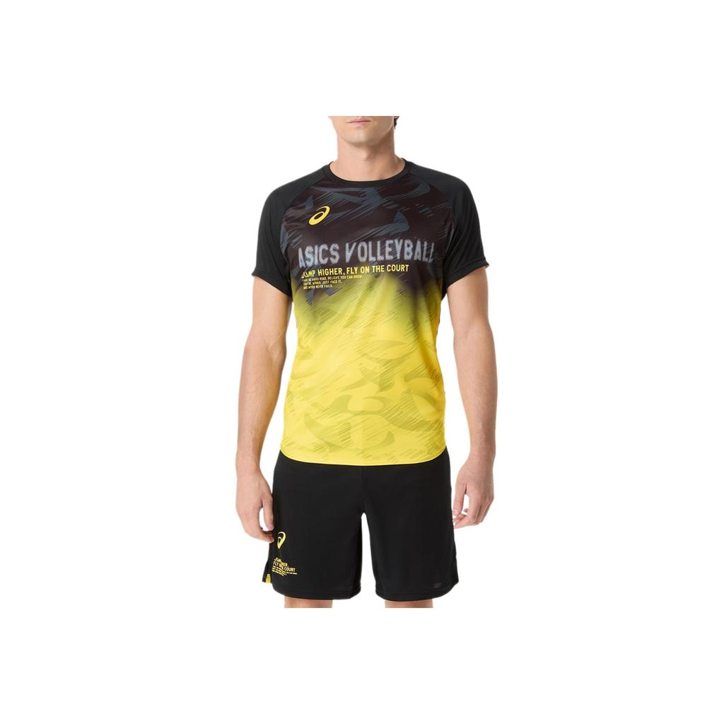 Asics Logo Print Short Sleeve T-Shirt Men Tops 2051A373-003