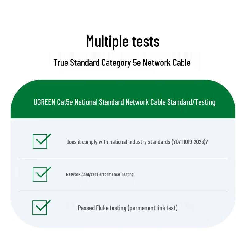 Ugreen Cat 5e Pure Copper Gigabit Ethernet Cable