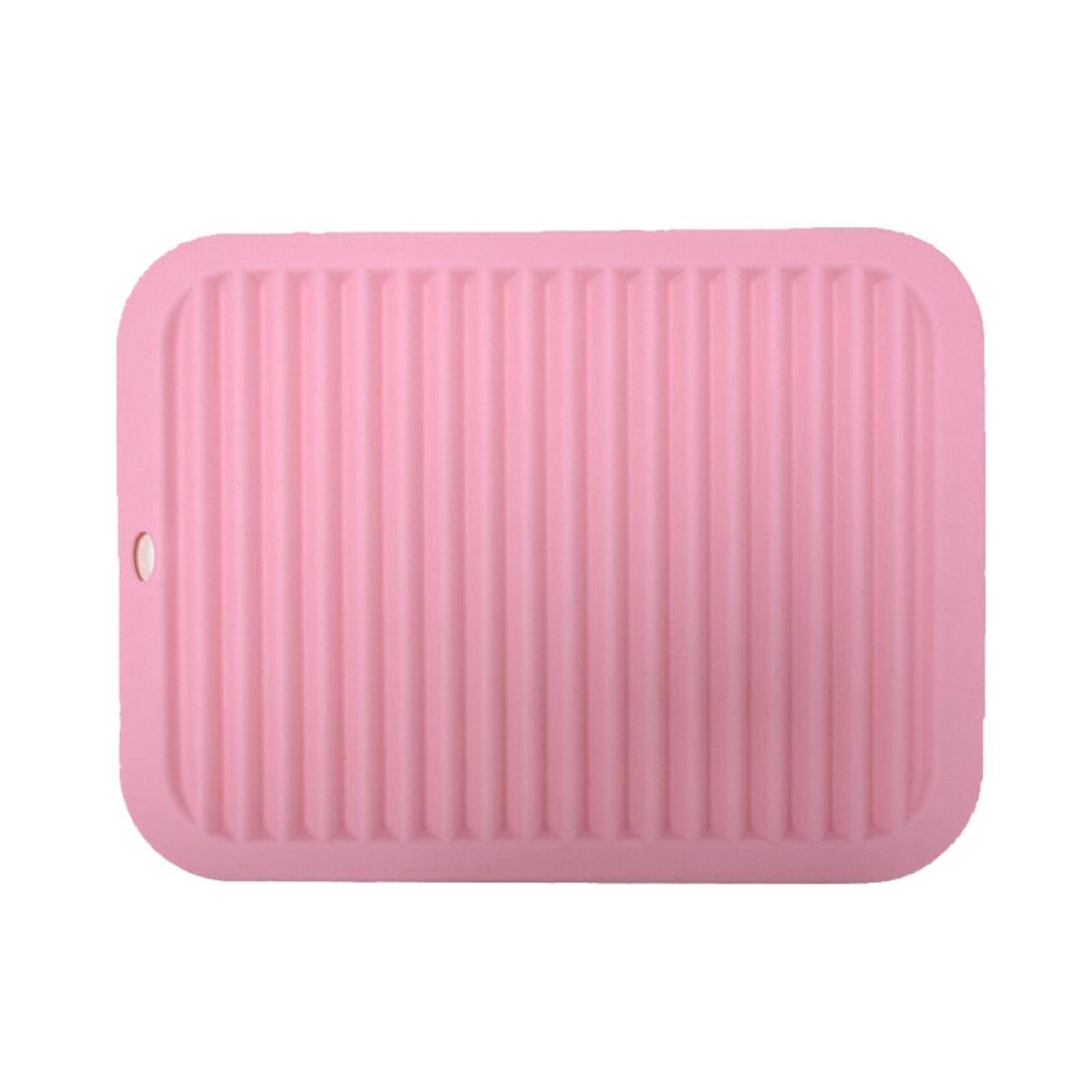 

Non Slip Waterproof Coaster Pad Silicone Mat Heat Insulation Pad Silicone Table Mat Placemat Silicone Material for Table 6