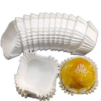 100/250Pcs Paper Holder Square Paper Liner Medium Size 45/50/55/62mm Paper Tray Oil Proof Cup