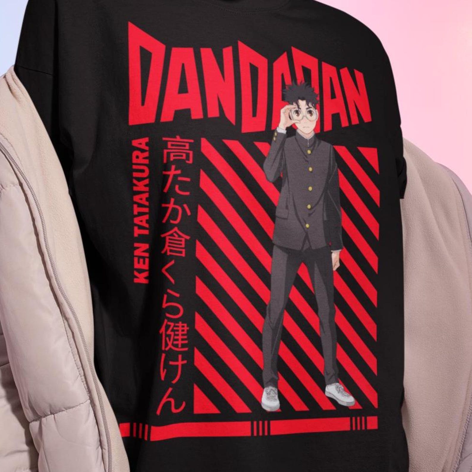 Ken Takakura Okarun Anime Shirt – Manga Graphic Tee,Okarun T-shirt 4XL