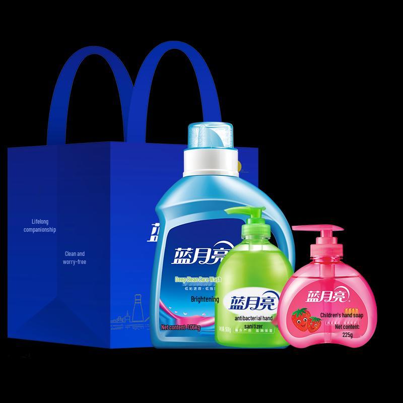 Blue Moon Deep Clean Laundry & Hand Wash 3-Piece Set