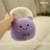 Cartoon Kettlebell Dumbbell Plush Toy Soft Simulation Fitness Equipment Stuffed Doll Kawaii Room Decor for Birthday Xmas Gifts