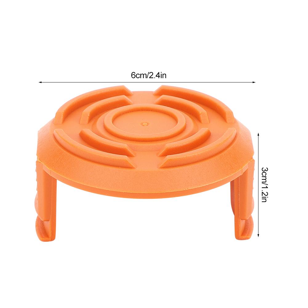 4Pcs Lawn Mower Grass Trimmer Spool Covers Accessory Replacement for Worx WA0010  Strimmer