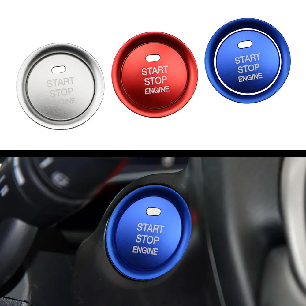 Car Interior Decoration Engine Start Stop Ignition Key Ring Cover for Mazda 3 BN 6 GJ1 GL CX4 CX5 CX 5 Axela CX3 Atenza Acc