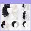 Elegant Cruella Cosplay Wig Short Hair High Temperature Fiber For Women