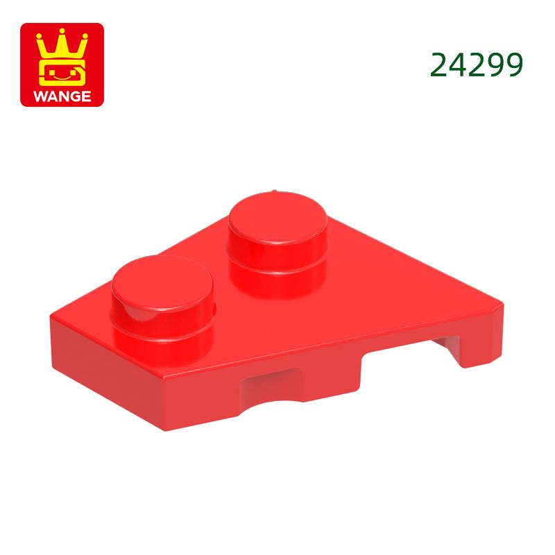 Non-Toxic 201Pcs/Lot 24299 Wedge Plate 2 X 2 Left Block Moc Color Accessories Compatible With Brick Diy Children'S Toy Assembly Parts