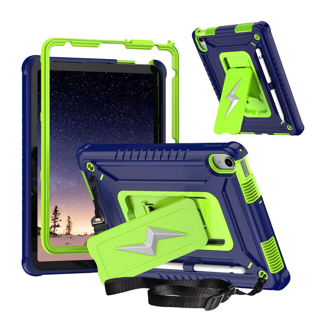 

For iPad A16 11th Case 2025 Armor Kickstand Case For iPad 10th 10.9 2025 Heavy Duty Rugged Tablet Cover With Strap iPad 10th 10.9 2022