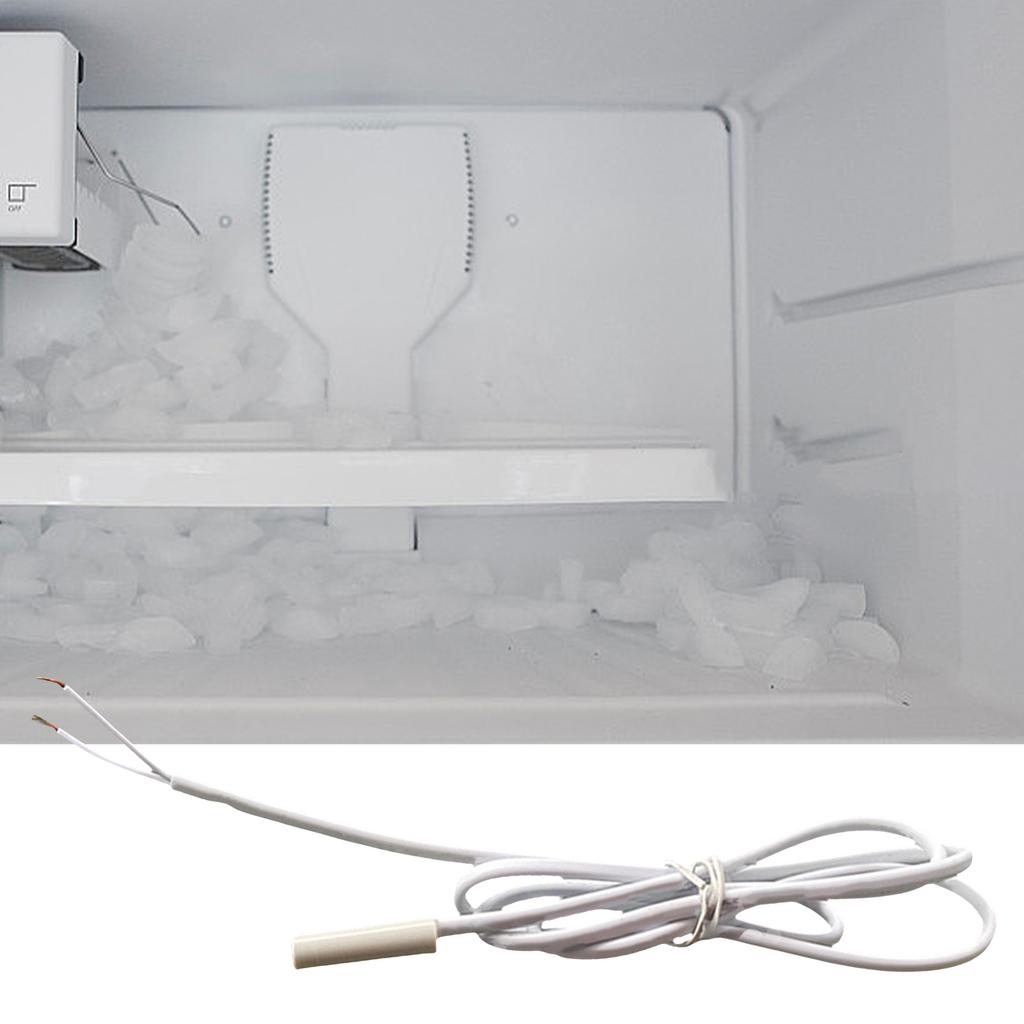 Kühlschrank Abtau-Temperatursensor Sonde Kühlschrank Temperatursensor Messing Textur Geeignet für Mehrere Modelle