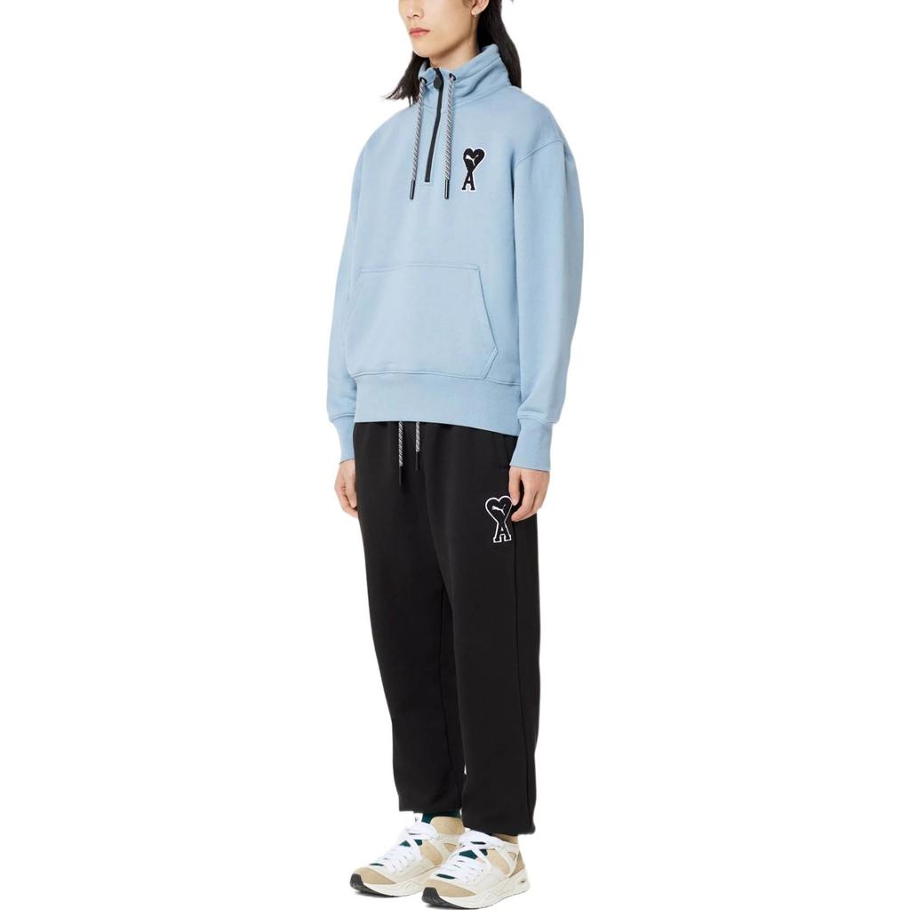 Puma X Ami Half Zip Sweatshirt 'Blue' Men's 535993-73