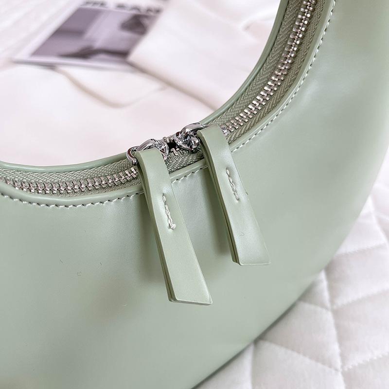 Women's Bag Internet Celebrity High Sense Half Moon Bag Fashion Crescent Armpit Bag 2024 New Casual Shoulder Messenger Bag