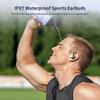 Sports Bluetooth 5.4 Earphones,True Wireless Headphones with Mic Touch Control,Noise Reduction Earhooks Waterproof TWS Earbuds