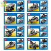 HUIQIBAO Military 510PCS Attack J-20 Fighter Building Blocks Army City Weapon Plane Airplane Helicopter Bricks Children Toys
