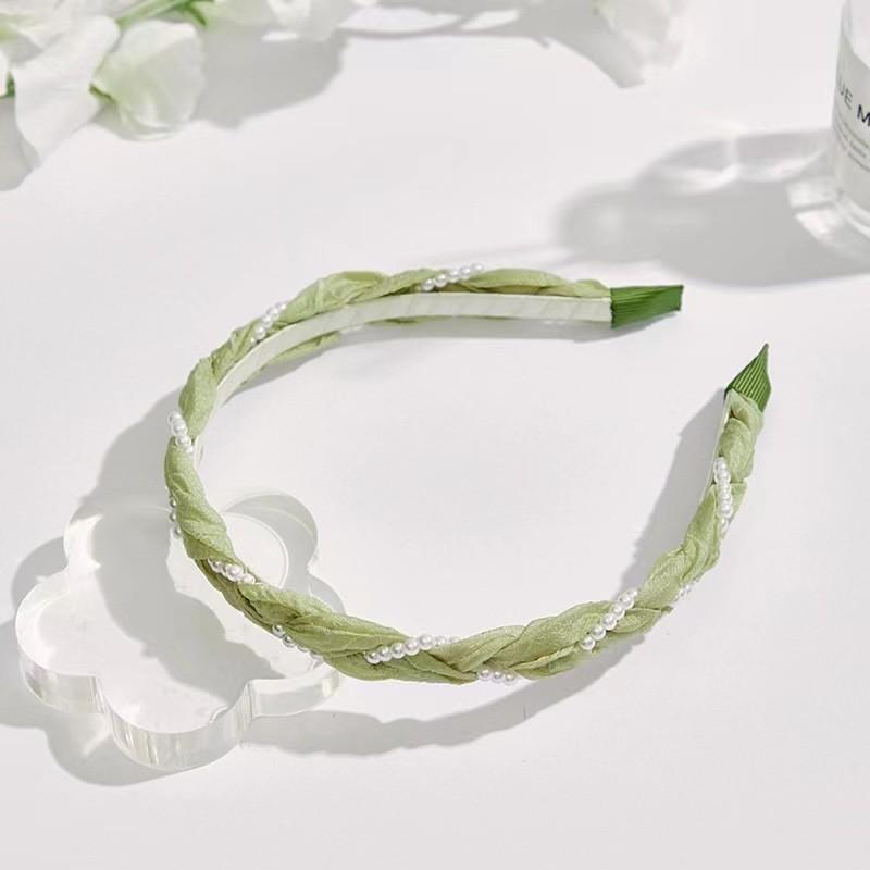 

Handmade Pearl Headband With Fresh And Sweet Countryside Style