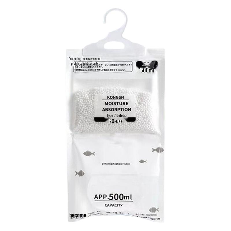 Hanging Dehumidifier Bag: Moisture-Proof and Mildew-Resistant for Dorms and Homes