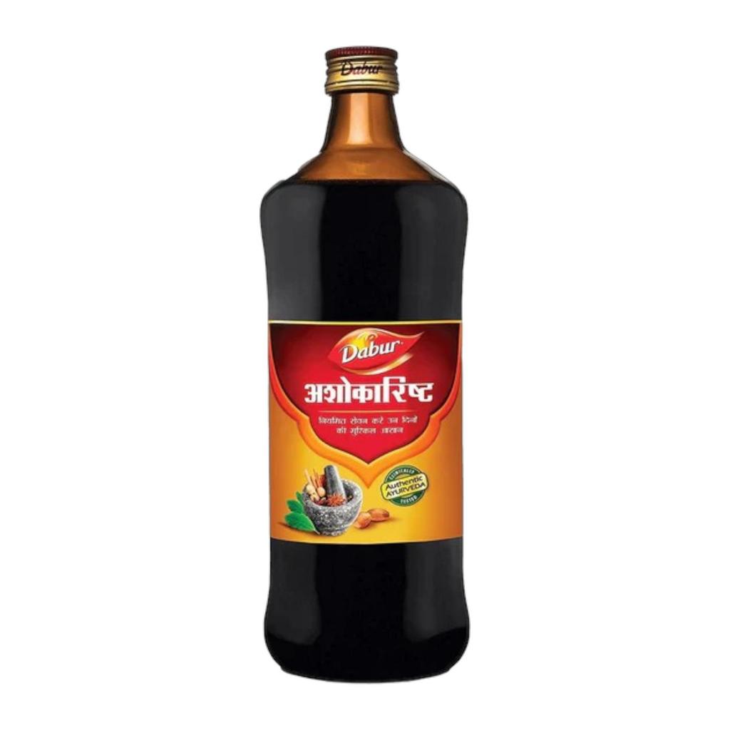Dabur Ashokarishta 225ml Ayurvedic Syrup Relieves Menstrual Cramps and Period Pain Naturally