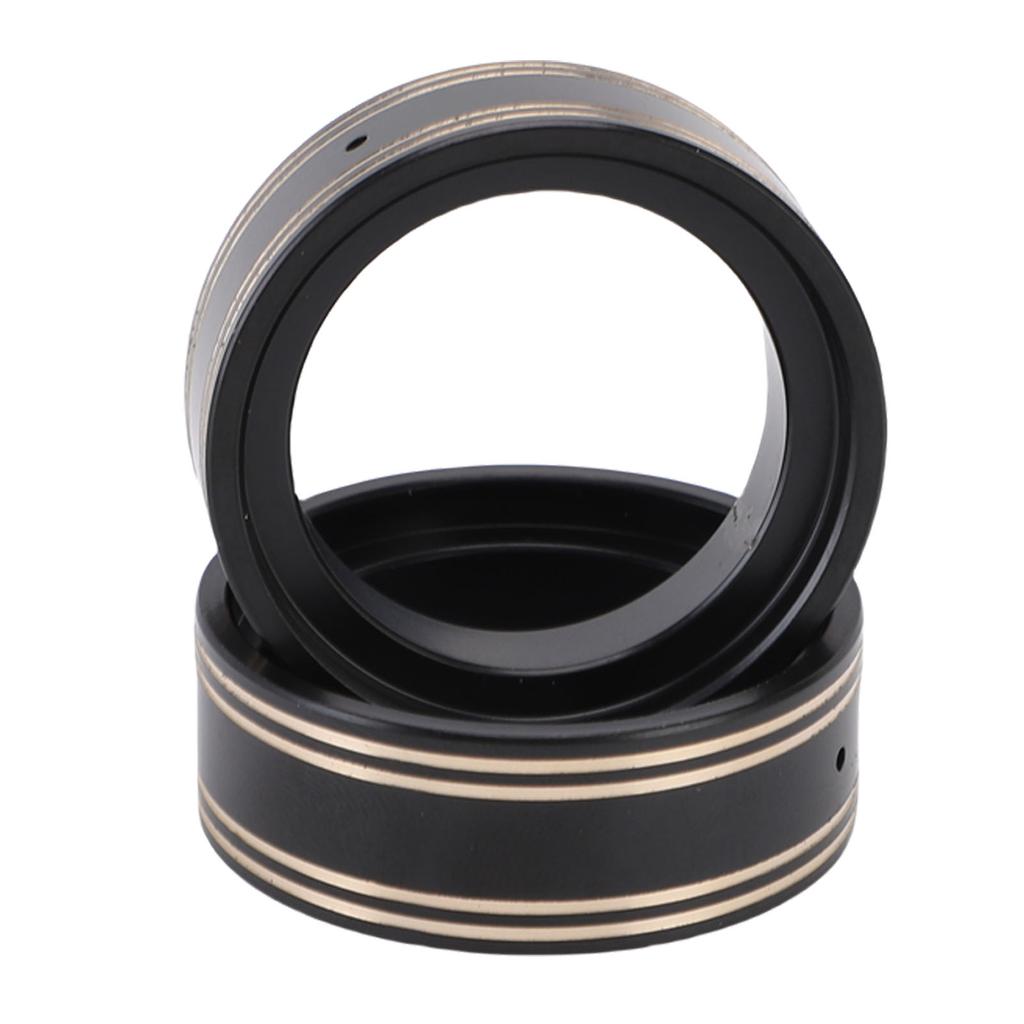 Brass Internal Beadlock Clamp Ring Fit for 9781 Wheel Rims 1 18 RC Crawler 1.3 Inch Electroplating Weighted Clamp Ring