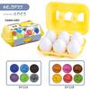 50 Style Matching Smart Eggs: Educational Toys for Early Childhood Cognitive Development