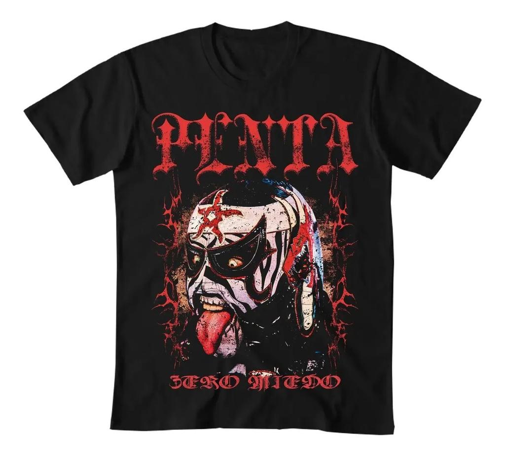 Men Women Zero Miedo Lucha Libre T-Shirt Retro Mexican Wrestler Graphic Streetwear Cotton Short