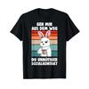 T Shirt with German Text Quot Geh Mir Aus Dem Weg Unnötiger Sozialkontakt W Black S Vintage Was