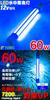 FUNKS 7200lm Blaue Angelleuchte, 60W LED Angelleuchte, Unterwasser-Angelleuchte, 7200 Lumen, 12V, Blau