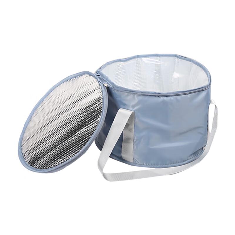 Yiluda Portable Foldable U-Shaped Water Bucket with Lid 31*31*20cm