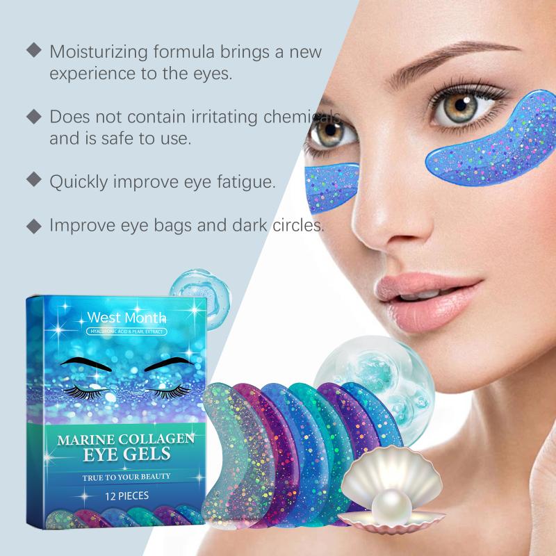 Moisturizing And Hydrating Eye Mask Gently Nourishes And Lightens Wrinkles Around The Eyes Leaving The Skin Smooth Eye Patches