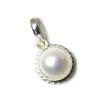 Pearl Pendant, Moti pendant, Gemstone Locket, In Sterling Silver 925 Pendant