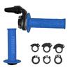 NIBBI Motorcycle Handlebar 22mm Lock-on Grips Aluminum Throttle Control Base for KTM XCF EXCF SXF350 500 Husqvarna FC Motocross