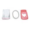 Kids Valentines Cards Set - 30 Jar Designs with Adhesive & Bags