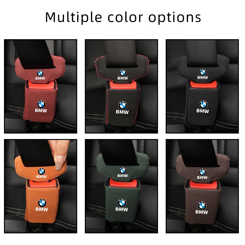 2PCS Car Seatbelt Protector Auto protective cover pad For BMW X1 X2 X3 X5 X4 X6 X7 G30 G20 G32 G11 G12 F40 F30 F20 F10 WR5