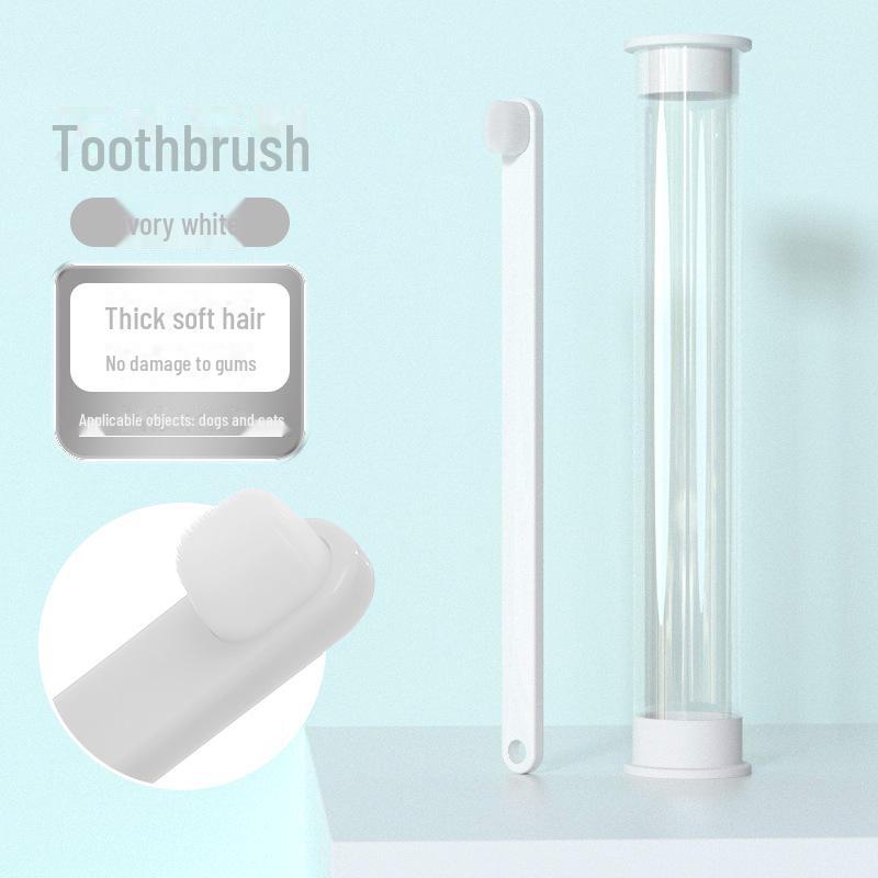 

Зубная щетка HOOPET с мягкой щетиной для собак и кошек — очищает зубы, поддерживает гигиену полости рта и устраняет неприятный запах изо рта.