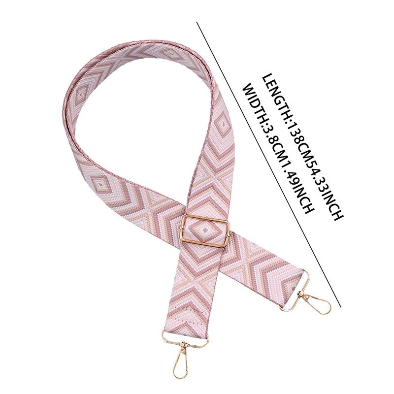 Shoulder Strap For Women Hardware Hooks The Length Can Be Freely Adjusted Travel Accessories Fashionable Wide Shoulder Strap