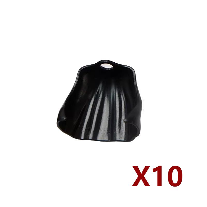 MOC Baustein Mittelalter Ritter Römischer Soldat Zubehör Helm Kopfbedeckung Flammenfeder Schwarzer Adler Schild König Umhang Ziegelstein Spielzeug