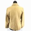 Spick & Span Cow Leather Riders Leather Jacket / 38 / Women's M / Beige Brown / Full Zip / Flap Pocket
