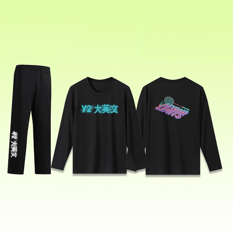 Unisex Long Sleeve Badminton Sportswear Set Men Women Tennis Volleyball Team Uniforms Winter