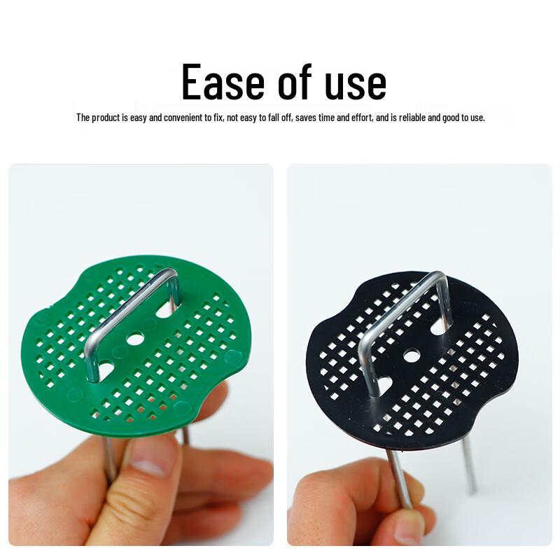 Outdoor U-shaped Steel Ground Stakes