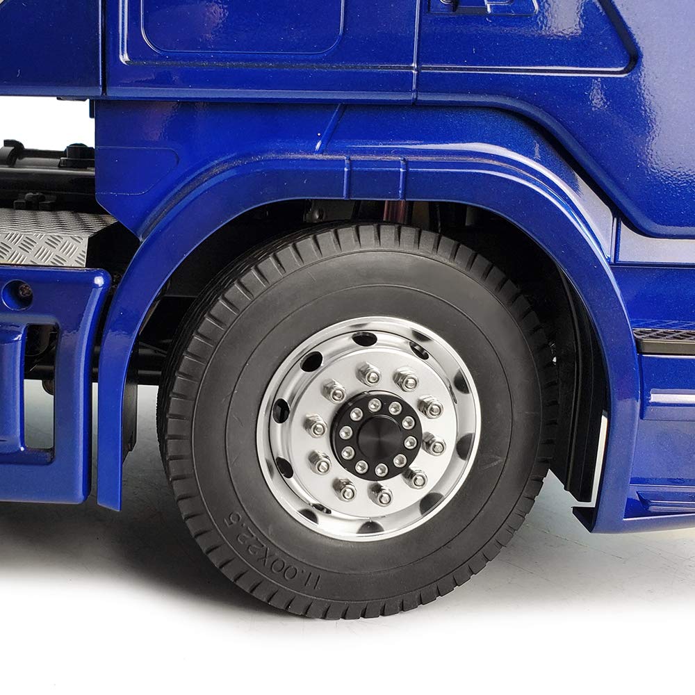 RC Car 1/14 Internal Beadlock Wheels Rear Hub for Tamiya CC01 RC Crawler (4 pieces)