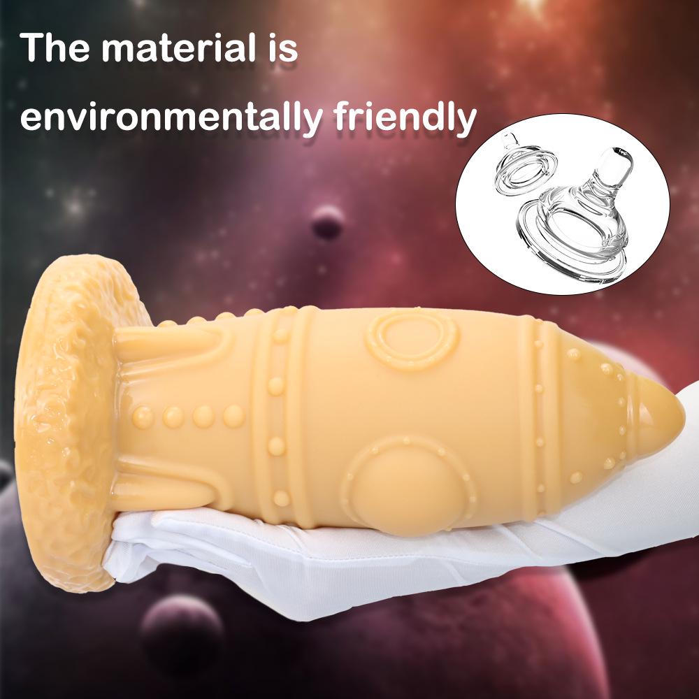 32x12CM Extra Large Thick Rocket Anal & Vaginal Dilator Sex Toy