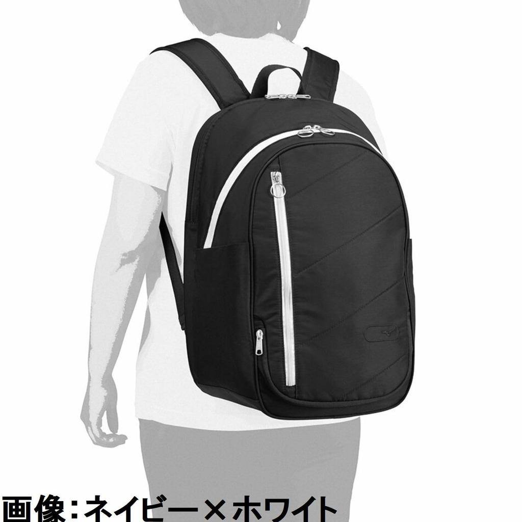 MIZUNO Tennis Racket Sports Backpack 63JDB007 Tennis/Soft (1 Racket) (STYL01b) Black/Pink