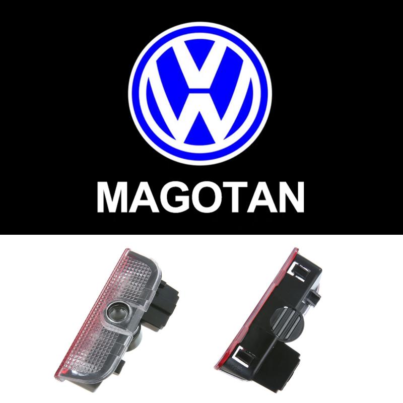 For VW Volkswagen Jetta MK5 Golf LED Car Door Welcome Logo Projector Ghost Shadow Light For VW Volkswagen Tiguan MK1 MK2 Sagitar