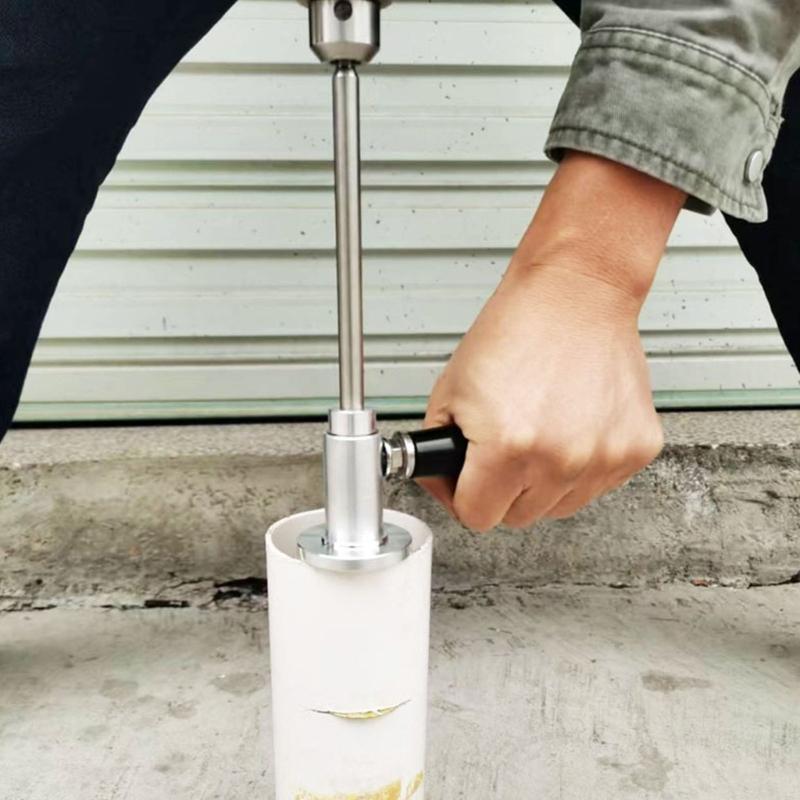 Grit Wheel Plumbing Inside Cutter Tool With 7Inch Depth Adjustment Ergonomic Grip Tool For PVC Pipe Installation Cutting