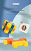 Wooden 3D Puzzle Cube: Children's Educational Space Blocks for Math and Building Fun