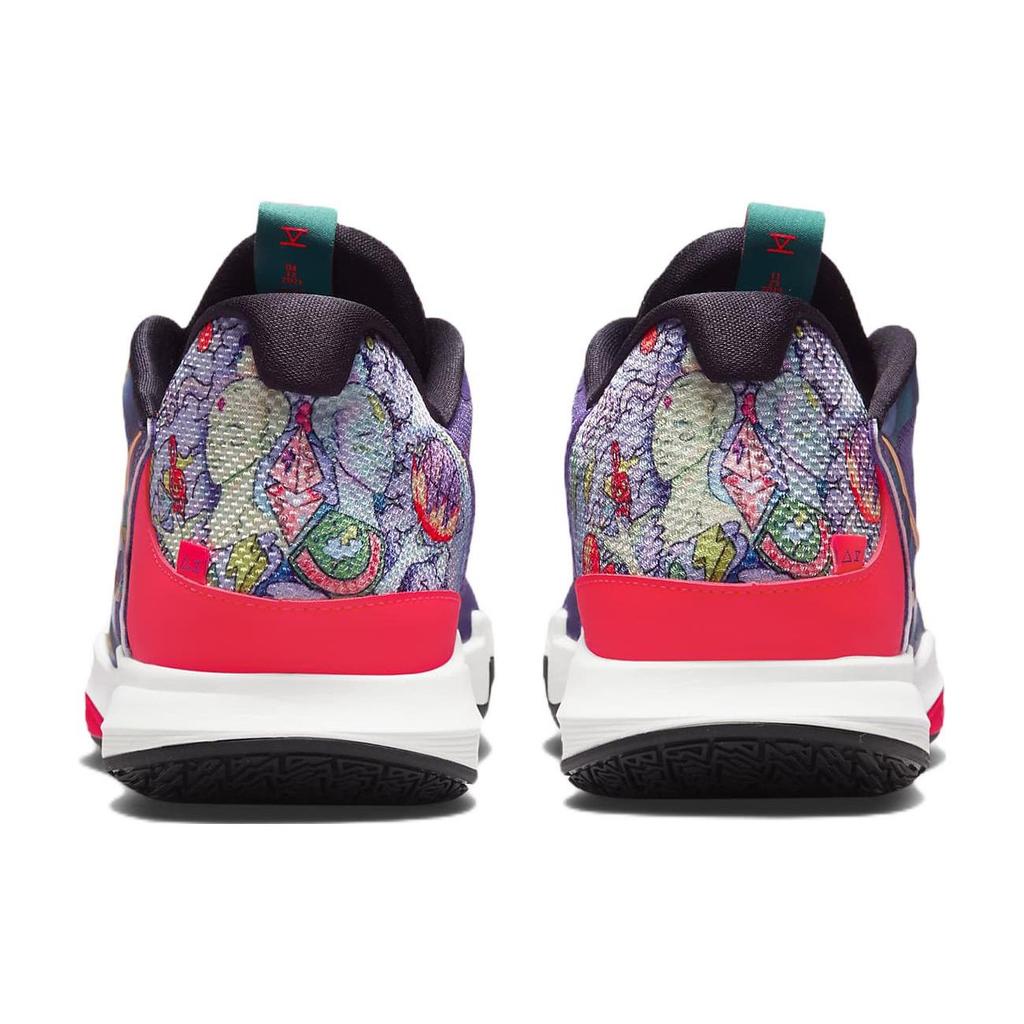 Nike Kyrie Low 5 EP Stylish Comfortable Shock Absorption Non-Slip Wear-Resistant Supportive Low-Top Basketball Shoes Men Sneaker Purple DJ6014-002