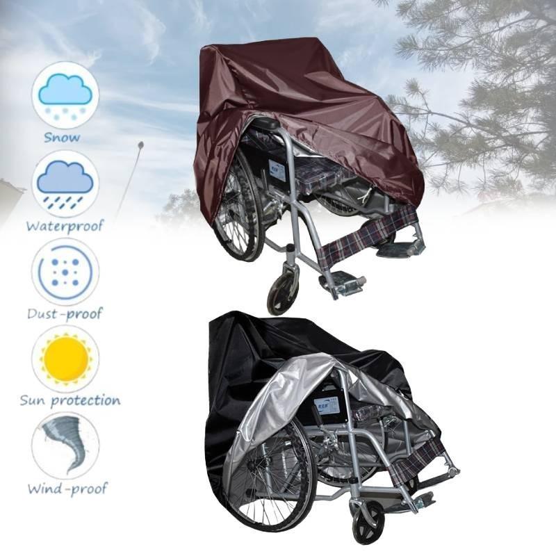 Electric Folding Elderly Wheelchair Waterproof Cover Fashion Simple Outdoor