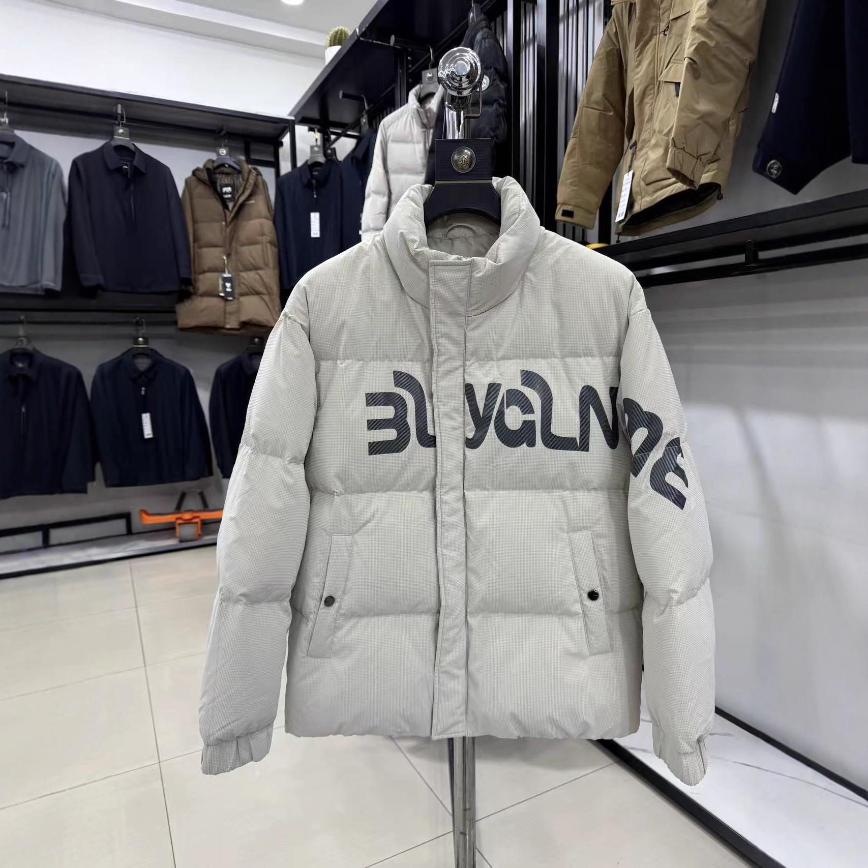 

H Brand Super Fluffy Waterproof Stain-Resistant Warm Duck Down Jacket, Model 4U098 185 - 80-87.5kg off білий колір